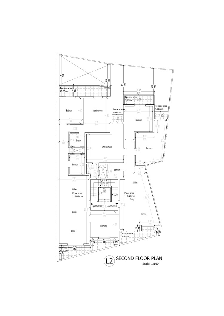 Kewkba - Second Floor Plan