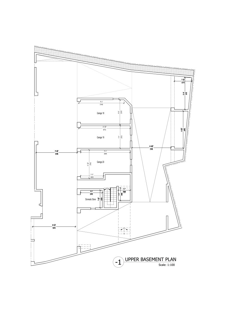 Kewkba - Upper Basement Level Plan